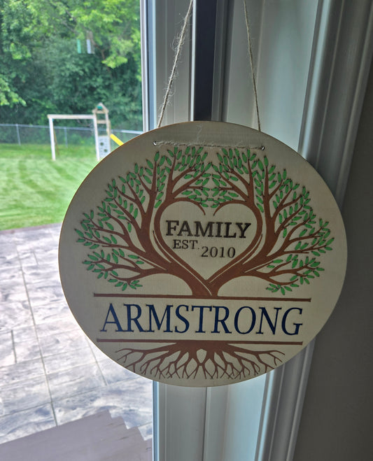 12 Inch Wood Signs