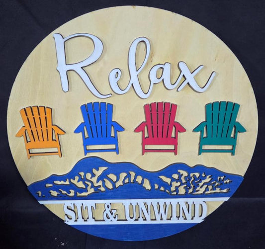 3D Wood Signs (12 inches)