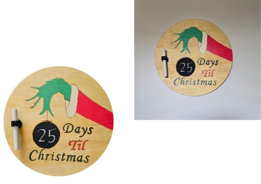 Countdown to Christmas Sign