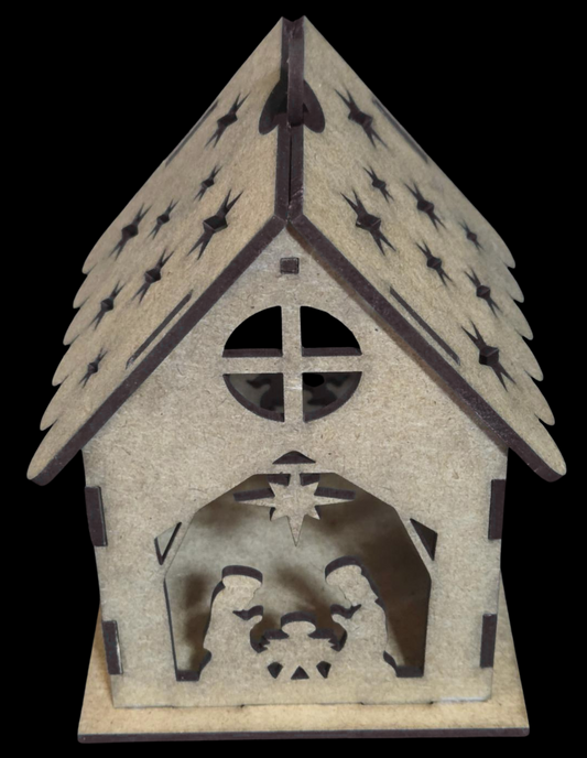 Wooden Manger