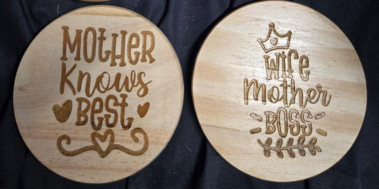 Wood Coasters
